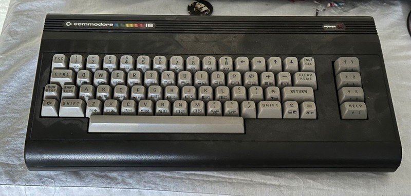 Commodore C16 Computer Console Made In England
