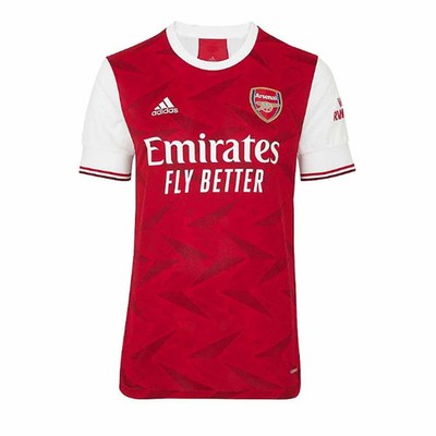 Men's Football Shirt Red 2020-2021 Arsenal Home Soccer Jersey T
