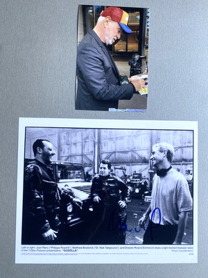 ROLAND EMMERICH ''Regisseur'' In-person signed Foto 20x25 Autogramm + Beweisfoto