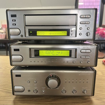 DENON DRR-7.5 Silver Cassette Deck & TU-7.5 Tuner (FOR PARTS PMA