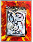 Original Big Dawg Snoopy Portrait 12x16 Mixed Media Art Painting Signed by MCR — photo 2