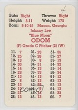 1967 APBA Baseball 1966 Season Blue Moon Odom z6d