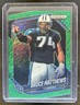 2025 Panini Prizm Black Bruce Matthews Green Shimmer FOTL #/7 Titans