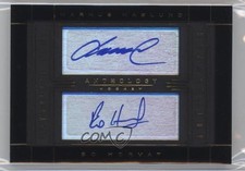2015-16 Panini Anthology Dual 111/299 Markus Naslund Bo Horvat #A2-6 Auto t3w