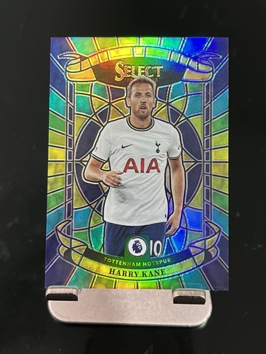 Harry Kane #16 2022 Panini Select Premier League Stained Glass card
