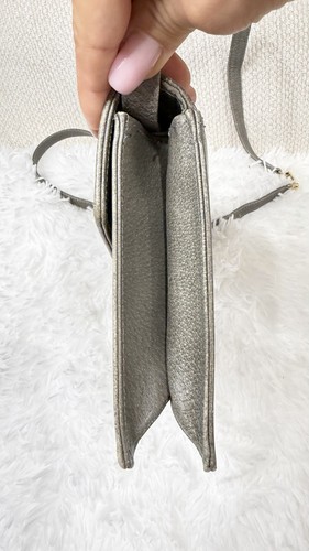 Valentino Garavani Umhängetasche Grau Leder Damen Original - Bild 16 von 18