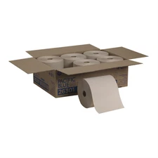 Georgia Pacific 26301 Hardwound Roll Towels Brown 7.85" x 800 ft 6 Rl/Cs