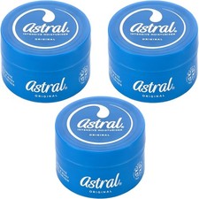 Astral Three Packs of Astral Cream x 50ml