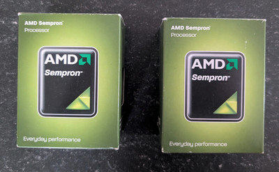 2 x AMD Athlon II X2 2700 (falsche OVP) Socket AM3  2C/2T CPU Processor