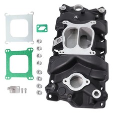 Fit For Small Block Chevy Sbc New Black 2101 Performer Intake Manifold