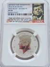 2014 W 50C REVERSE PROOF SILVER KENNEDY HALF DOLLAR NGC PF69 50TH ANNIVERSARY