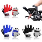 Men Cycling Gloves Bike Half Finger Bicycle Gel Padded Fingerless Sports Golves