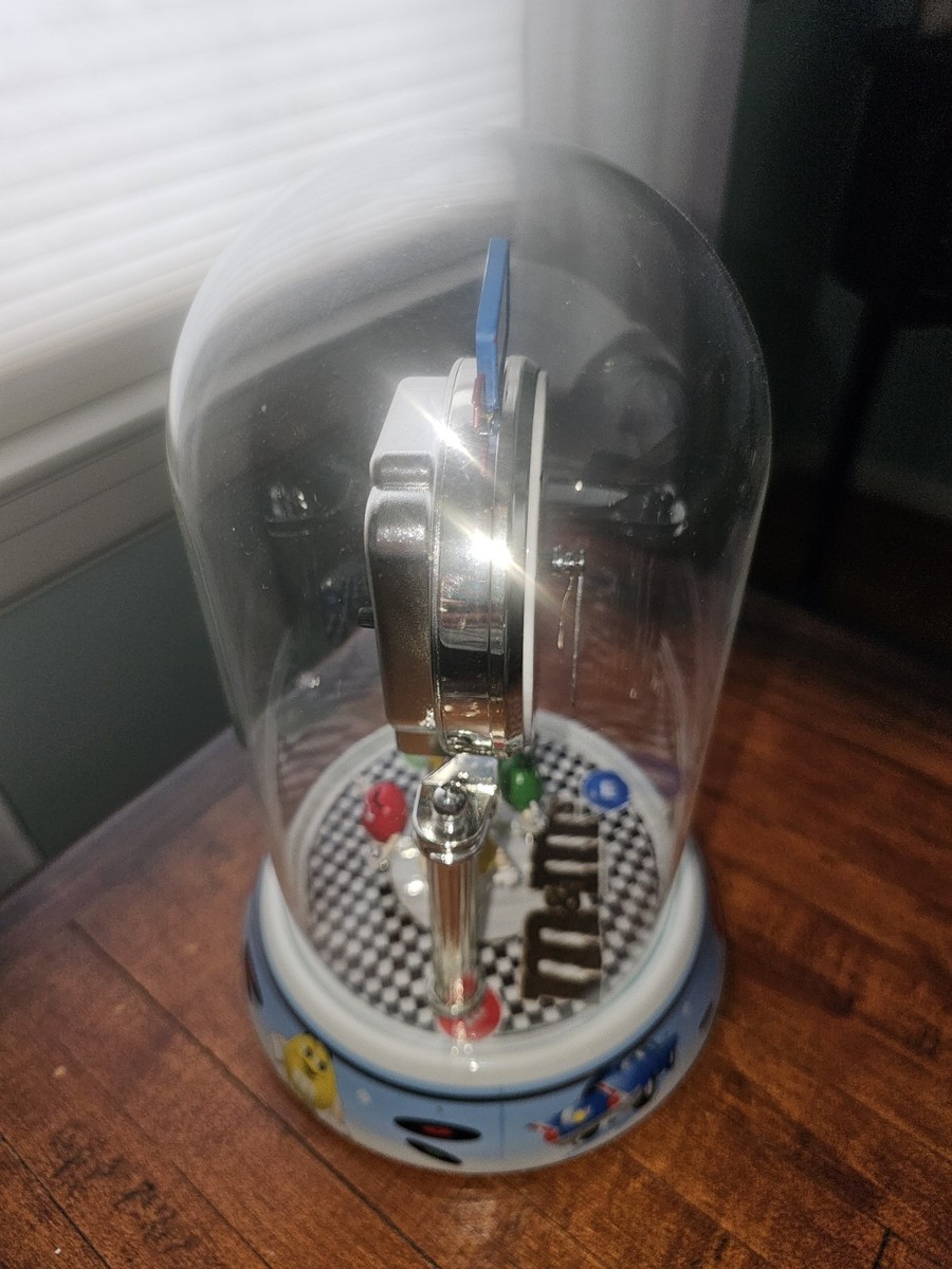 Vintage M&Ms Brand Anniversary Glass Dome Drive Thru Diner