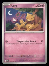 Abra 054/132 Common Mega Evolution Pokemon Near Mint