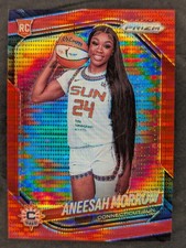 2025 Panini Prizm Aneesah Morrow RC Red Prizm /299 #146 Connecticut Sun Rookie