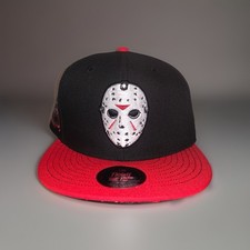 Lids Exclusive Friday The 13th Jason Voorhees Blood Splattered Fitted Hat 7 1/8