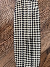 Cummerbund Gold Black Geometric 30 To 40 Long 5 3/4 Deep