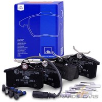 ATE BremsbelÄGe Satz Hinten FÜR Ford Galaxy WGR Seat Alhambra 7V VW Sharan 7M