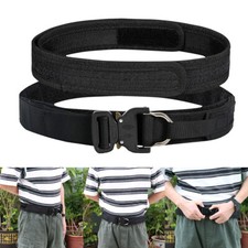 Tactical Belt 1.57 inch Heavy Duty Belt Rigger MOLLE Belt Quick Release  2 Layer