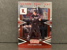 2020 Panini Elite Extra Edition College Tickets Zach Britton #CT-ZB Baseball MLB