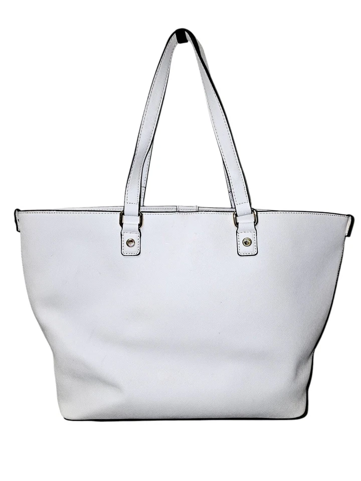 Bolso de Mano Juicy Couture Para Mujer de Cuero Saffiano Blanco YHRUS105 Foto 2 de 4
