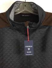 Daniel Cremieux Classics Full Zip Vest Tall Man Size 4XT Gray Quilted $99.50