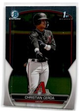 2023 Bowman #BCP-56 Christian Cerda Arizona Diamondbacks