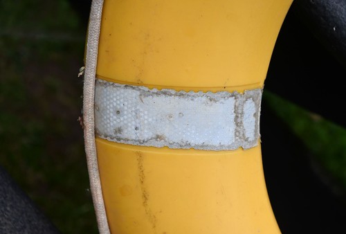 boa anello salvagente vecchio usato 74 cm salvagente EVAL - CONSEGNA GRATUITA - Foto 3 di 9