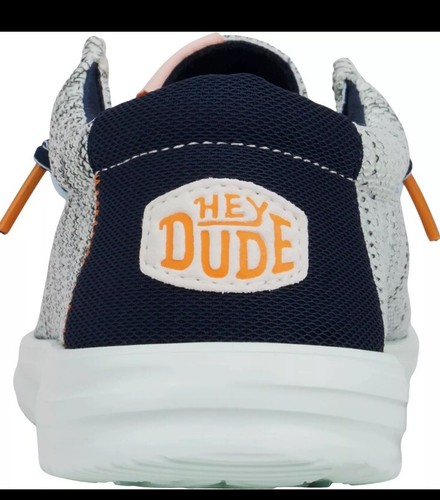 HEY DUDE Men's Wally H20 Mesh Casual Sneaker Style Shoes Sky Blue Size 12 NEW - Picture 5 of 5