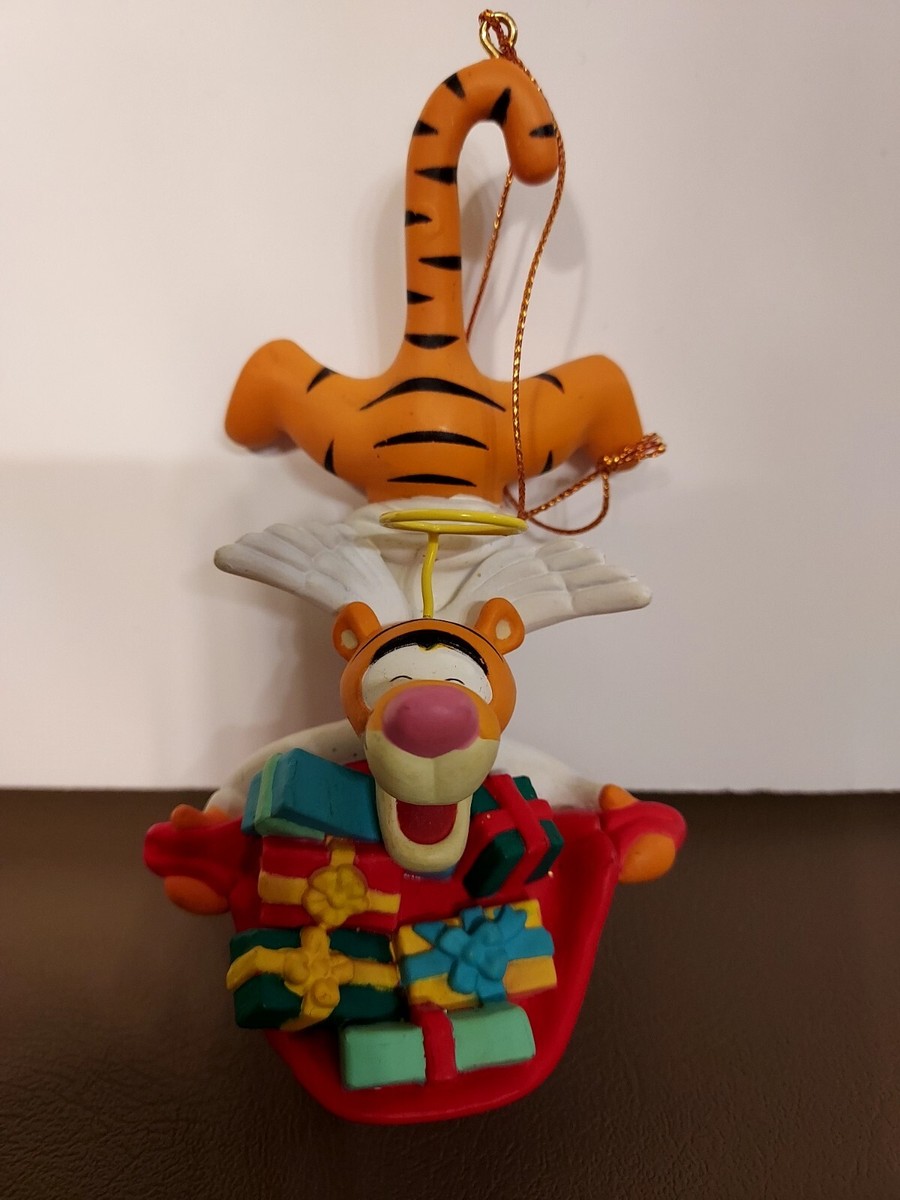 ティガーコレクション Grolier Disney 009903 DCA Tigger Christmas Ornament New With Box