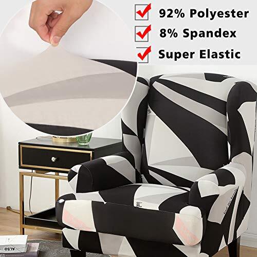 Wingback Chair Cover 2Piece Wing Chair Covers Armchair Chair