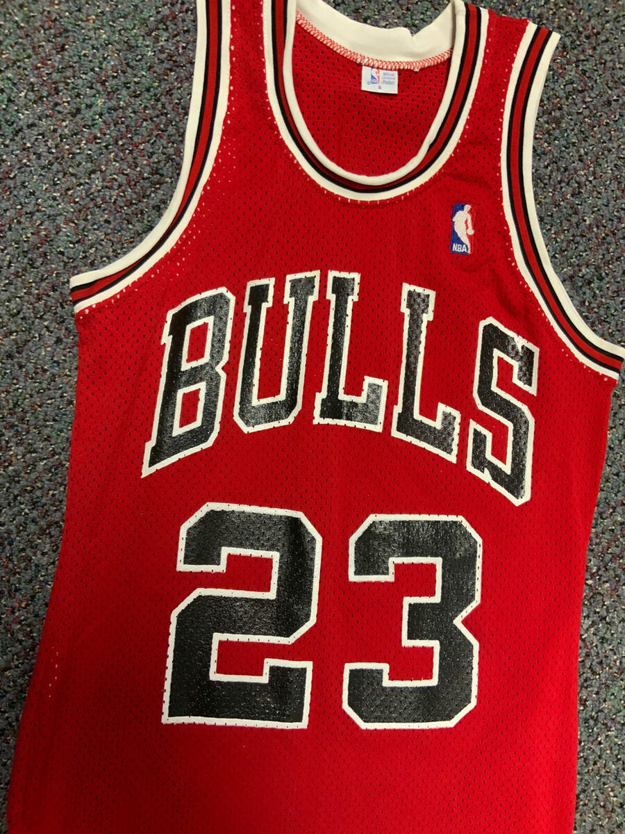 Sand Knit Vintage VTG Chicago Bulls Michael Jordan Retro Authentic