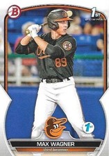 2023 Bowman 1st Edition #BPPF-8 Max Wagner