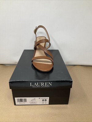 LAUREN Ralph Lauren Mackensie Sn Csl  Shoes Size 8B Brown New