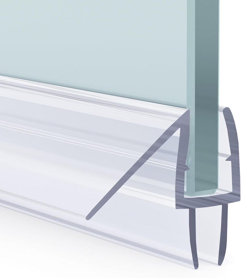 Shower Door Bottom Seal for 1/4 Inch Glass 47.25 Inches Clear | eBay