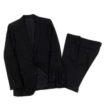 John Lawrence Sullivan Suit Top and Bottom Set Block Stripe