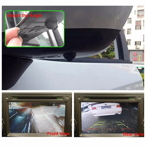 Sistema de visión panorámica de 360° de 4 vías para automóvil DVR grabación kit de cámara de estacionamiento- - Imagen 4 de 24