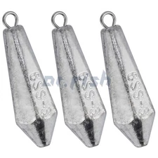 Dr.Fish Drop Shot Hexagonal Lead Weights Sinker Surf Fishing Tackle Long Casting