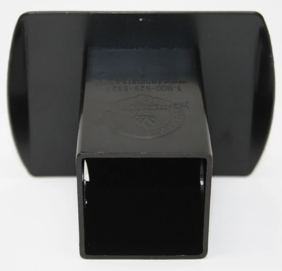 Cubierta de enganche de metal negro de alta resistencia Atlanta Falcons con logotipo 3D Foto 3 de 3