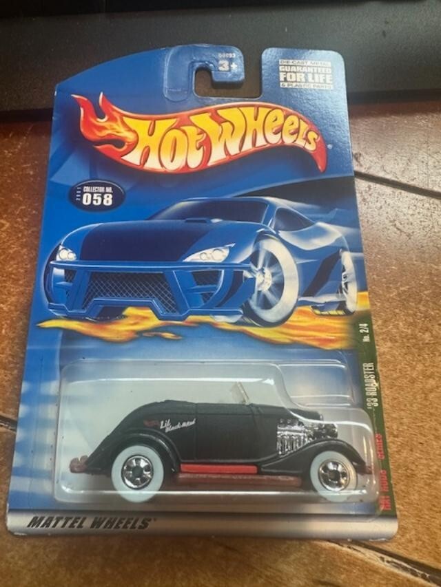 2001 Hot Wheels Rat Rods Series '33 Roadster #58