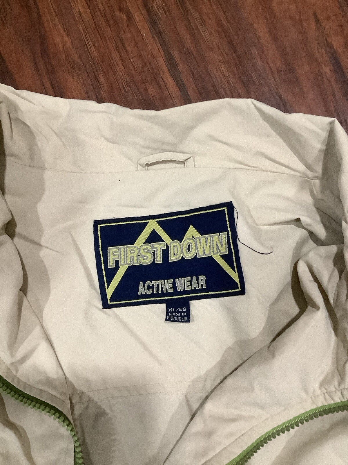FIRST DOWN Windbreaker First Down Windbreaker Siz… - image 3