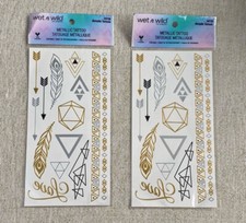 Wet N Wild Metallic Temporary Tattoos bx7 