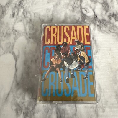 Crusade Self-Titled  93 Warner Alliance Cassette w/Dann Huff on Guitar