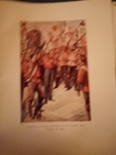 Ot18 Ephemera 1914 edwardian book plate picture garibaldi waving goodbye 