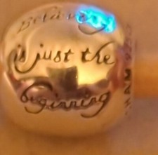 Chamilia Believe Disney Bead Charm 2025-0871  NEW Authentic  RETIRED