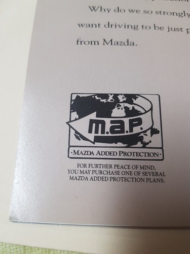 1995 MAZDA PROTEGE S,LX,ES INLINE 4 CYL CANADIAN SALES BROCHURE L@@K LOW $ £ € - Picture 10 of 24
