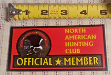 Autocollant ancien membre officiel du club de chasse nord-américain 5x2 pouces