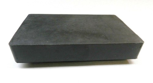 4 x 6 x1" Rubber Bench Block Jewelers Dapping Forming 6x4 No Mar Base For Steel - Picture 6 of 7
