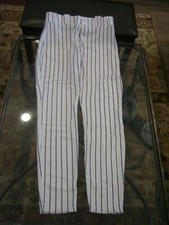 Mark Teixeira 2012 New York Yankees Home Pinstripe Game Used Worn Pants
