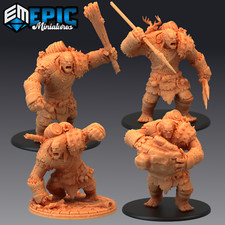Hill Giant Set Epic Miniatures RPG D D Pathfinder Wargaming